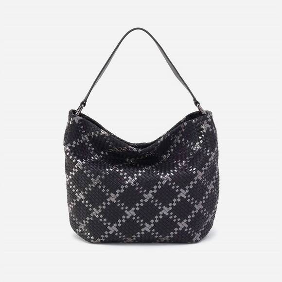 NEW HOBO harley bag in black metallic